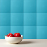 Carreau Turc bleu - Couleur solide turquoise bleu aqua<br><div class="desc">Couleur solide bleu turkise turquoise bleu aqua design.</div>