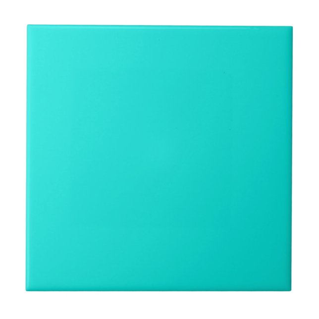 Carreau Turquoise moderne (Devant)