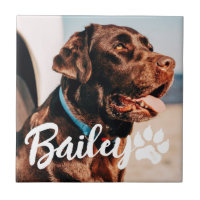 Typographie Cool simple et moderne Nom et photo