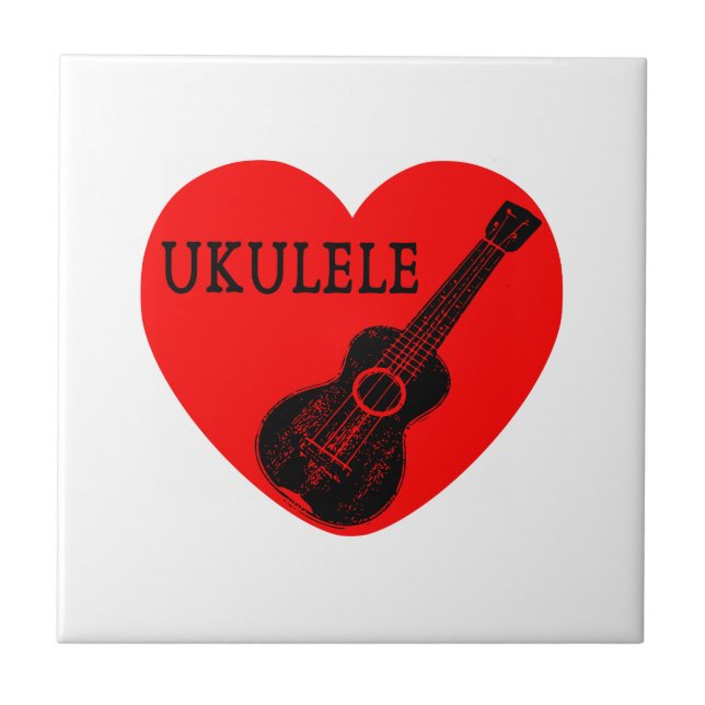 Carreau Ukulele Love (Devant)