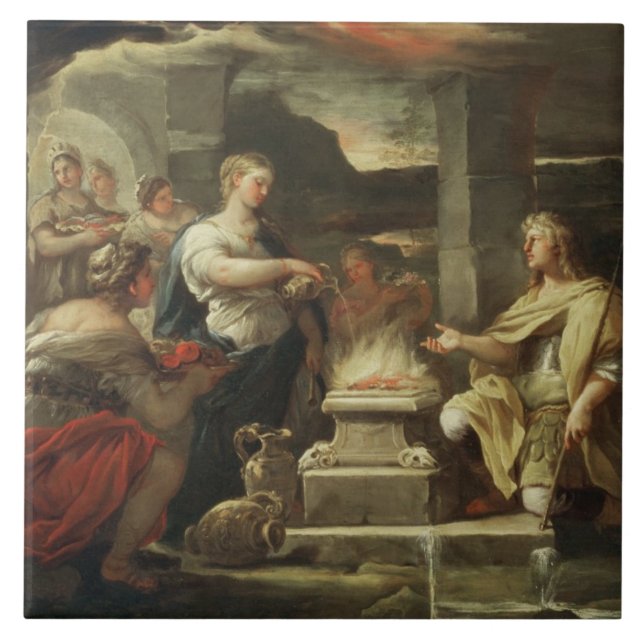 Carreau Ulysse et calypso (Devant)