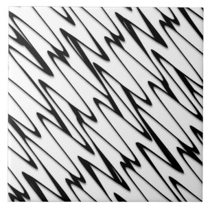 Carreau Un art moderne Abstrait de ligne énergétique