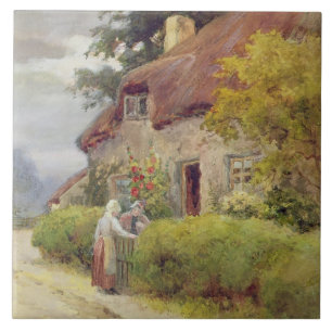 Carreau Un bavardage de soirée