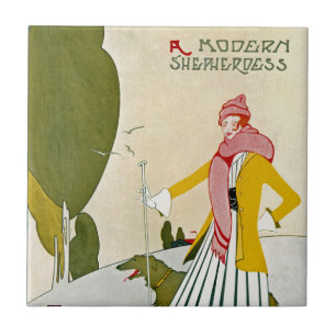 Carreau Un berger moderne