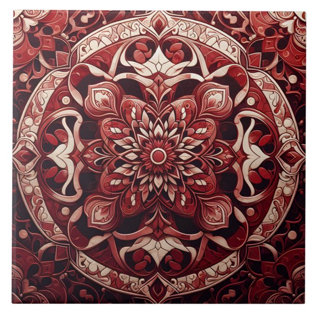Carreau Un Carrelage intemporel de passion et d'opulence (Devant)