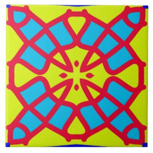 Carreau Un ceram motif classique multicolore moderne et tr