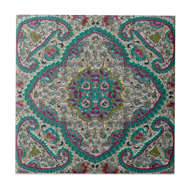 Carreau Un design complexe. (Devant)