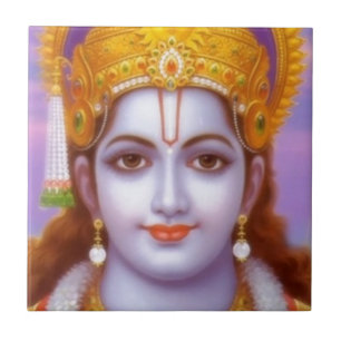 Carreau un dieu de rama