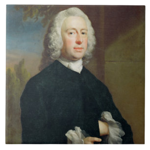 Carreau Un homme inconnu dans le noir, 1735 (huile sur la