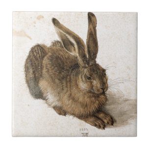 Carreau Un jeune lièvre par Albrecht Durer