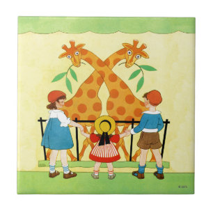 Carreau Un jour au zoo