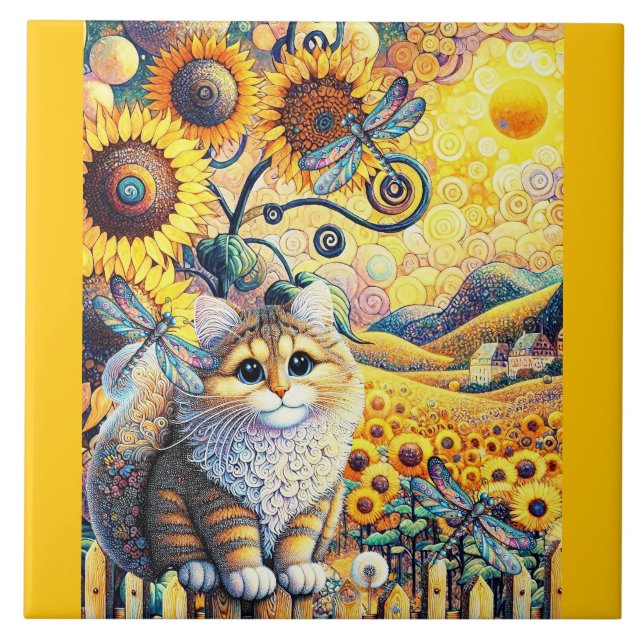 Carreau Un jour ensoleillé (Devant)