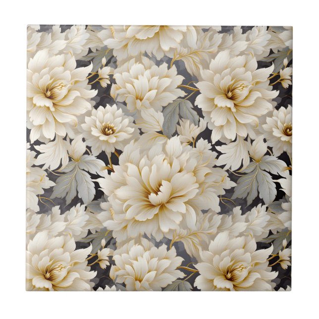 Carreau Un Mariage Floral Series Design 10 (Devant)