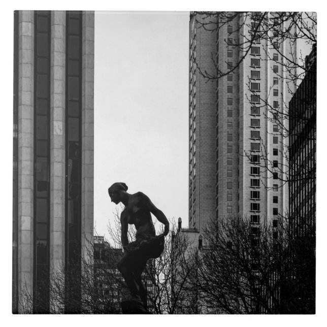 Carreau Un moment solitaire dans la ville (Devant)