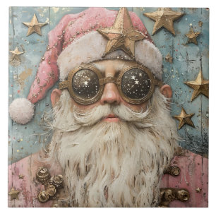 Carreau Un Père Noël Steampunk