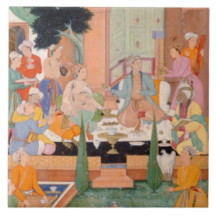 Carreau Un prince et les compagnons prennent les