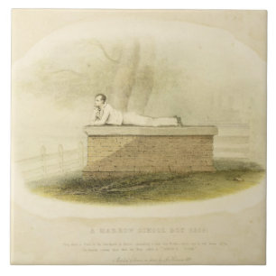 Carreau Un seigneur Byron (1788-1824 de l'écolier de hers