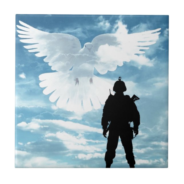 Carreau Un soldat pour la paix (Devant)