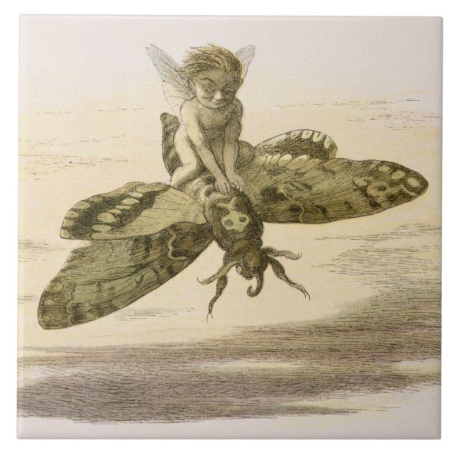 Carreau Un tour de soirée, illustration de 'dans le (Devant)