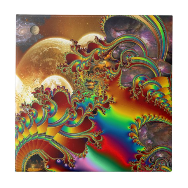 Carreau Un voyage à l'infini (Devant)