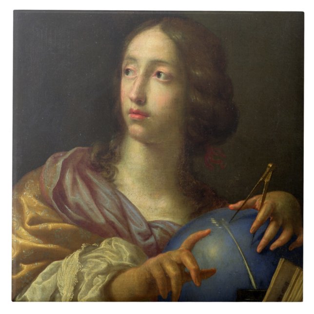 Carreau Une allégorie d'astronomie (Devant)