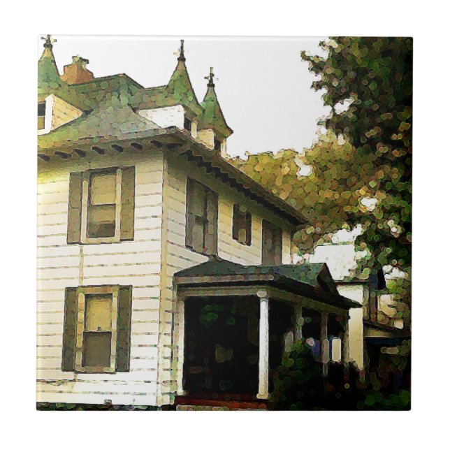 Carreau Une belle maison (Devant)