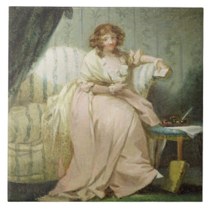 Carreau Une femme a appelé Anne, l'épouse de l'artiste,