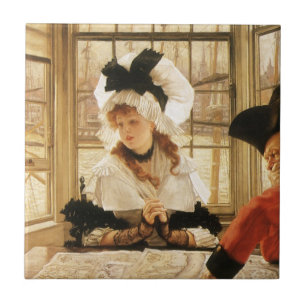 Carreau Une histoire fastidieuse par James Tissot, Beaux-A