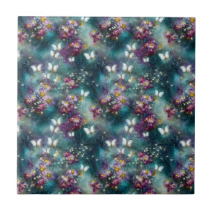 Carreau Une série de papillons mystiques Design 11
