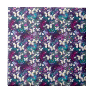Carreau Une série de papillons mystiques Design 5