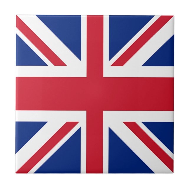 Carreau Union Jack - Drapeau du Royaume-Uni (Devant)