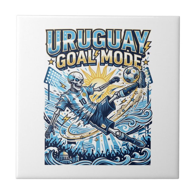 Carreau Uruguay Mode Goal Skeleton Nations Striker Dynamiq (Devant)