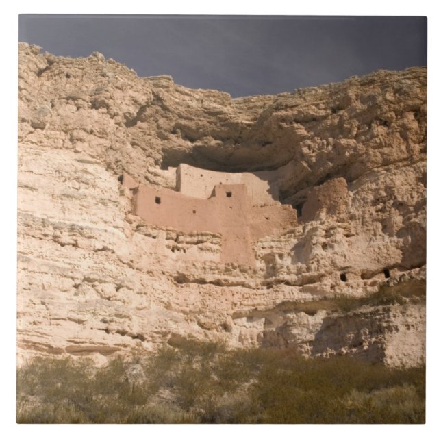 Carreau USA, Arizona, Camp Verde: Château de Montezuma (Devant)
