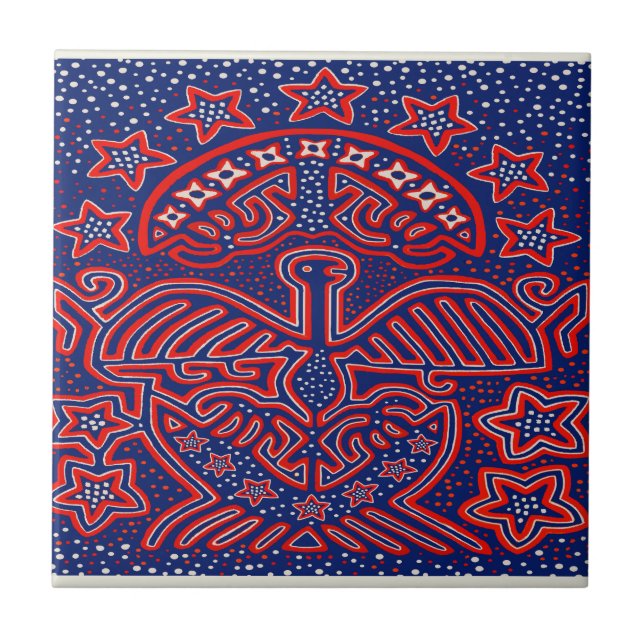 Carreau USA Eagle Democratic Patriot (Devant)
