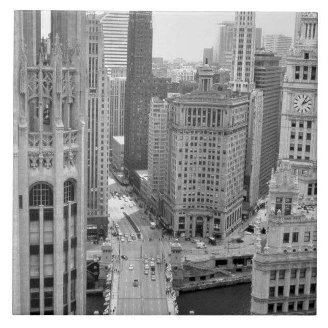 Carreau USA, IL, Chicago, Loop de l'hôtel (Devant)