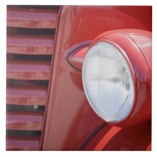 Carreau USA, Maine, Owl's Head. Feu de tête partiel (Devant)