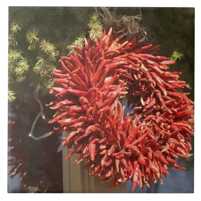 Carreau USA, Nouveau Mexique, Père Noël Fe : Centre-ville  (Devant)