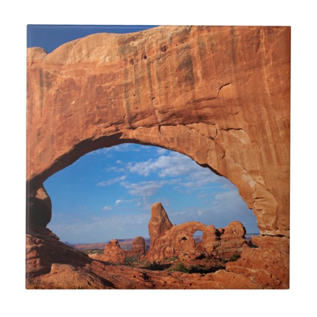 Carreau Utah, parc national des Arches, Turret Arch 3 (Devant)