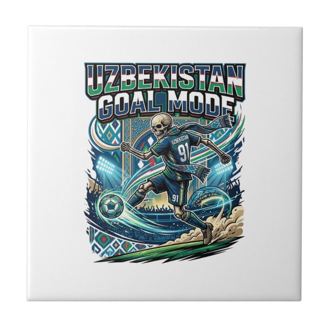 Carreau Uzbekistan Goal Mode Skeleton Striker Nations Stre (Devant)