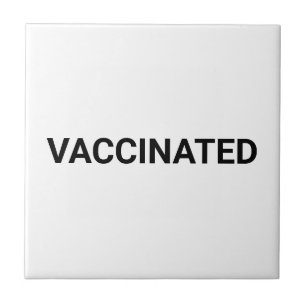 Carreau Vacciné, noir blanc personnalisable