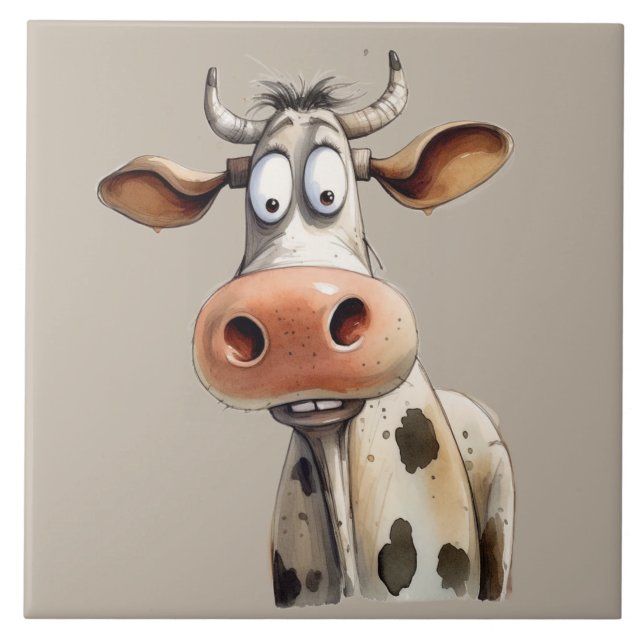 Carreau Vache fantaisiste (Devant)