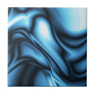 Carreau Vague de soie bleue