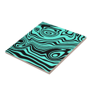 Carreau Vagues en céramique Turquoise - Choisir les couleu