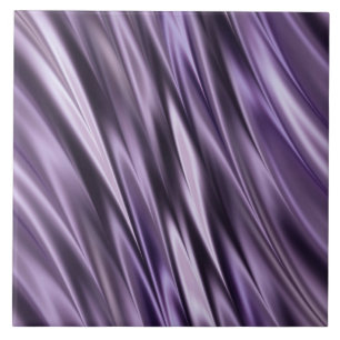 Carreau Vagues lilas de noir
