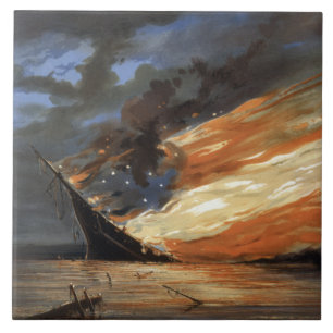Carreau Vaisseau amiral de la guerre civile rebelle sur le