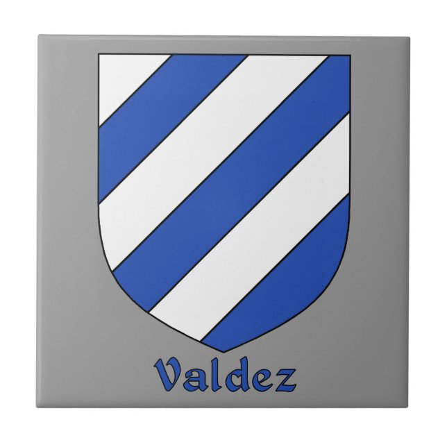 Carreau Valdez Family Shield (Devant)