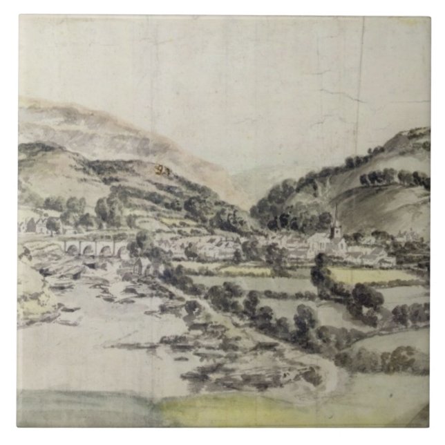 Carreau Vale de Llangollen (la semaine sur le papier) (Devant)