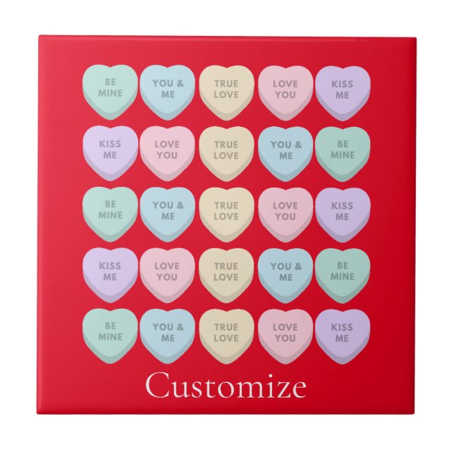 Carreau Valentine Candy Hearts Thunder_Cove (Devant)