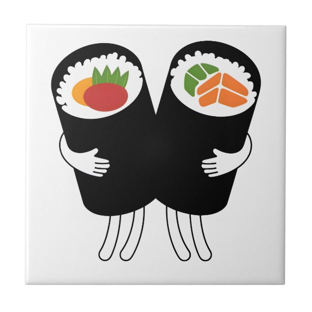 Carreau Valse de Sushi  (Devant)