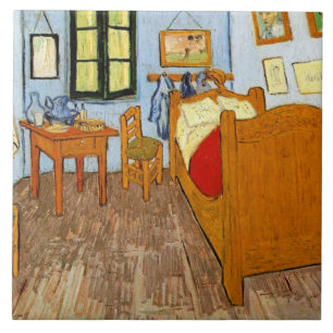 Carreau Van Gogh : Chambre de Vincent à Arles, 1889